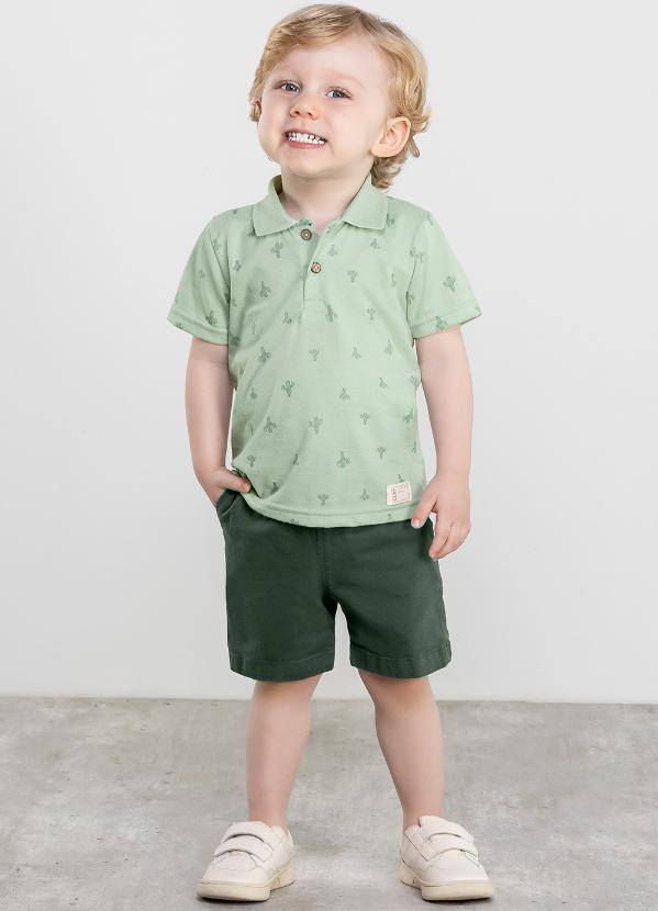 Colorittá - Conjunto Infantil Menino Verde