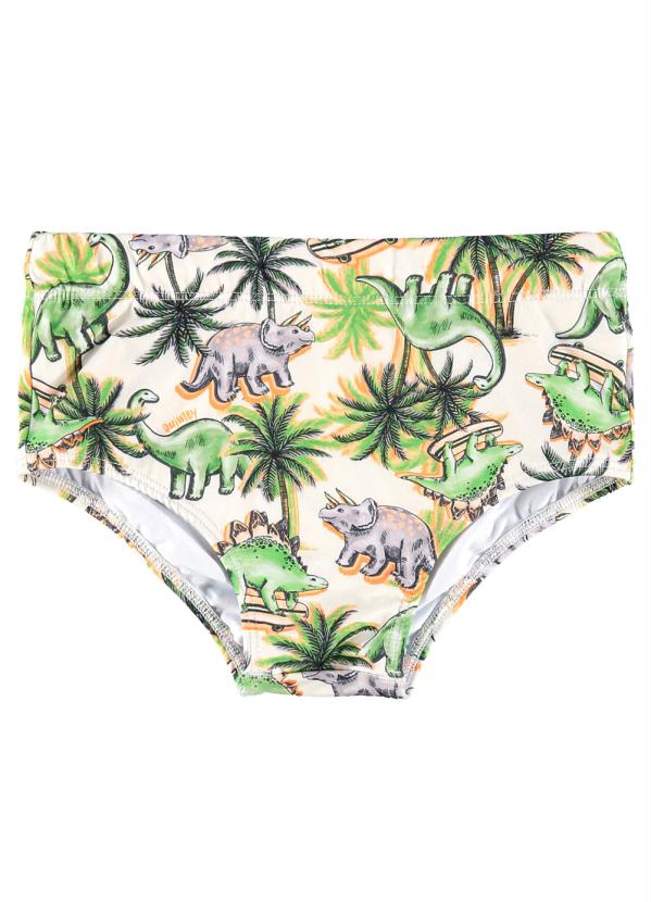 Quimby - Sunga Infantil Proteção Fps+50 Bege