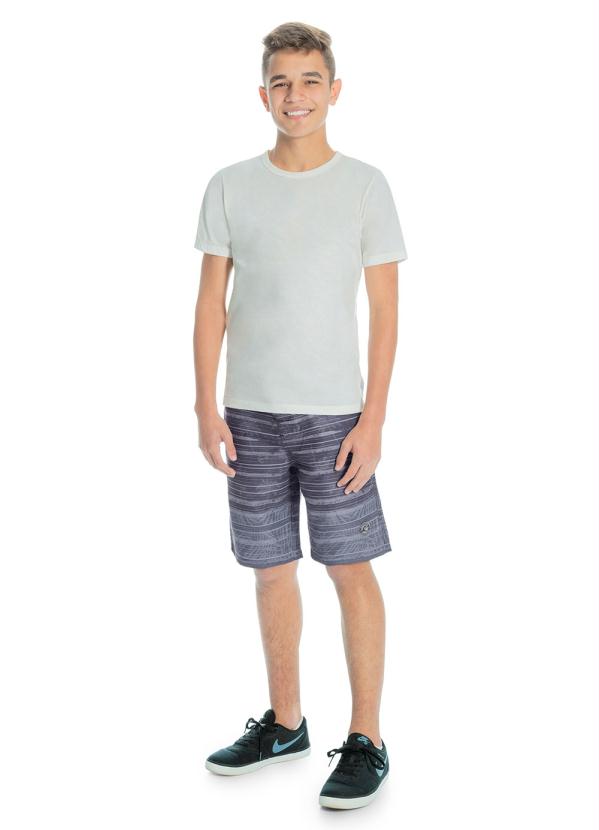 Rovitex Teen - Bermuda Cinza 3