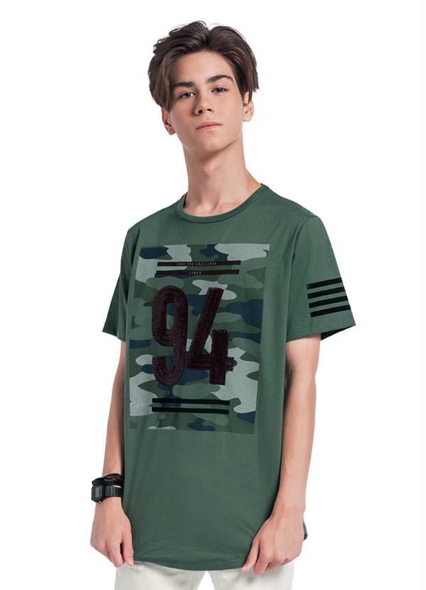 Lemon - Camiseta Teen Verde