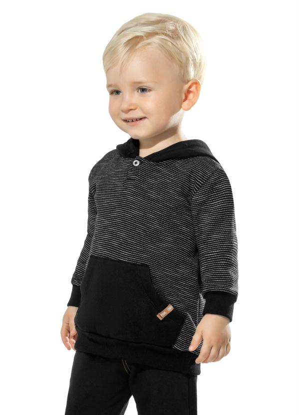 Trick Nick - Blusão Infantil Masculino Preto