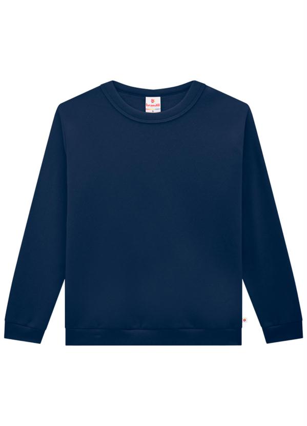 Brandili - Blusão Infantil Menino Moletom Azul 3