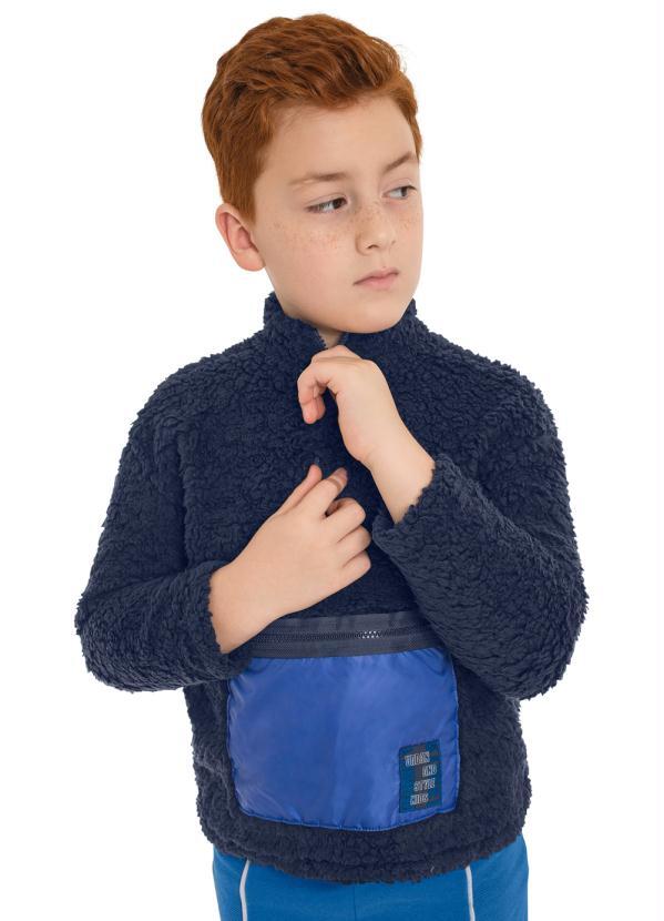 Quimby - Casaco Anorak InfantilAzul