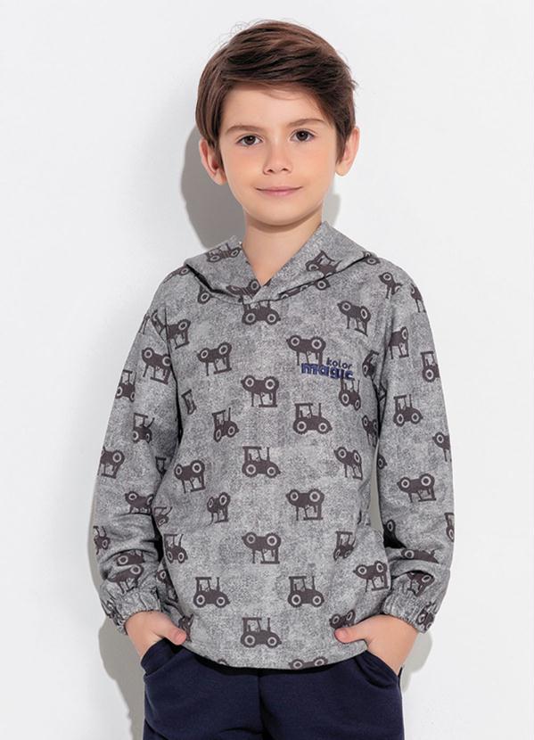 Kolormagic - Casaco Infantil Trator com Capuz
