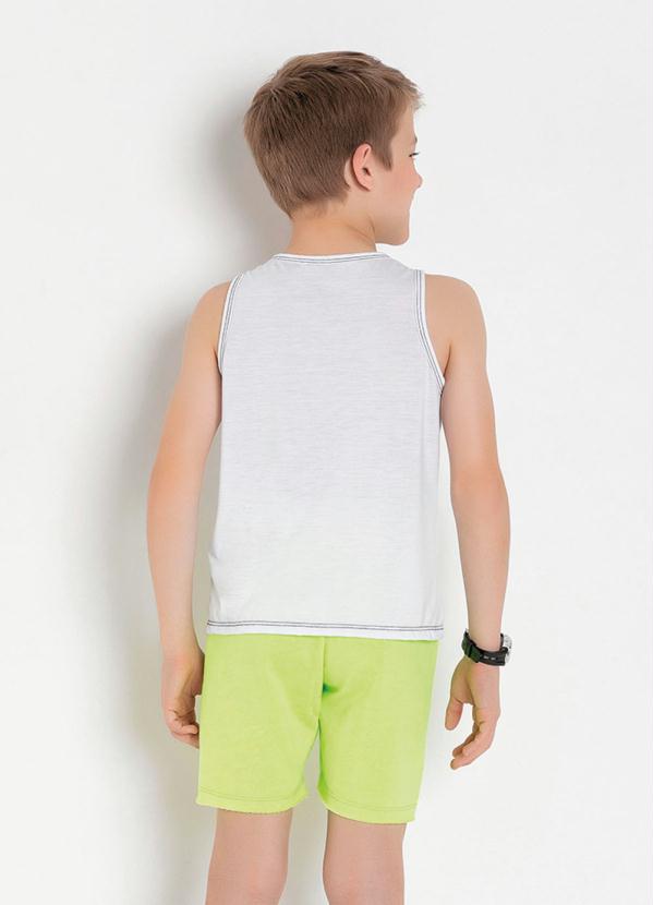 Kolormagic - Regata Infantil Branca com Botões Contrastantes 2