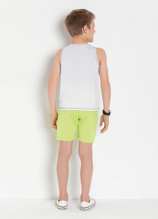 Kolormagic - Regata Infantil Branca com Botões Contrastantes 4