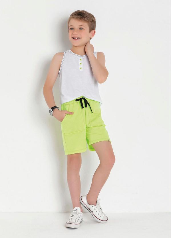 Kolormagic - Regata Infantil Branca com Botões Contrastantes 6