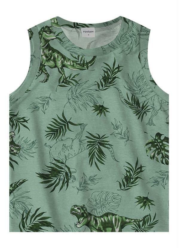 Rovi Kids - Regata Infantil Dinossauro Verde 1