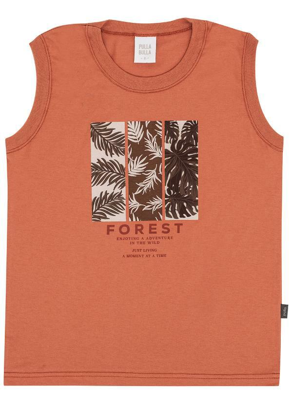 Pulla Bulla - Regata Meia Malha Laranja