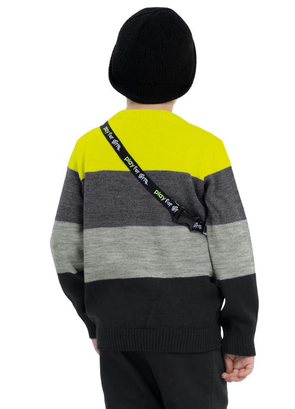 Playground - Casaco Tricot Amarelo 2