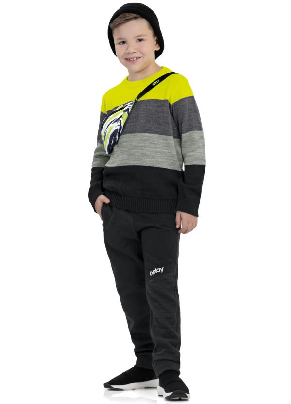 Playground - Casaco Tricot Amarelo 3