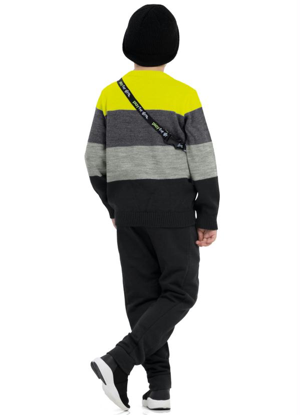 Playground - Casaco Tricot Amarelo 4