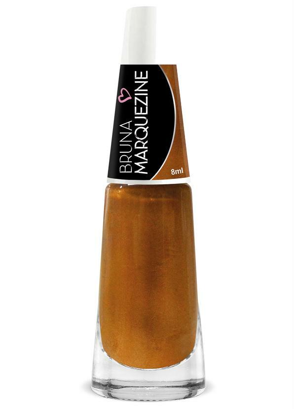 Lar e Lazer - Esmalte Bruna Marquezine Cor Bronze