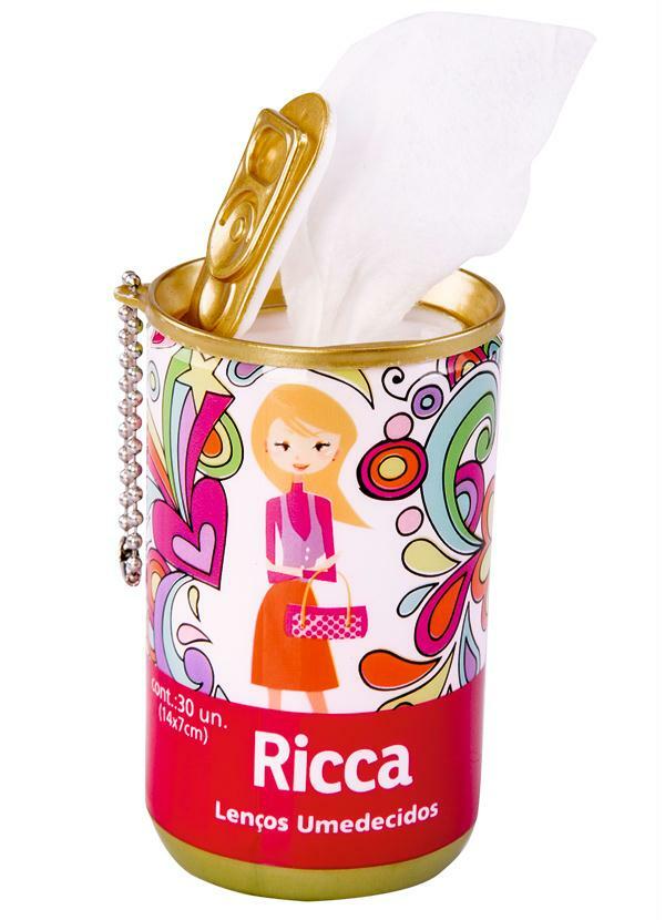 Lar e Lazer - Lenços Umedecidos 30 Unidades Ricca 2