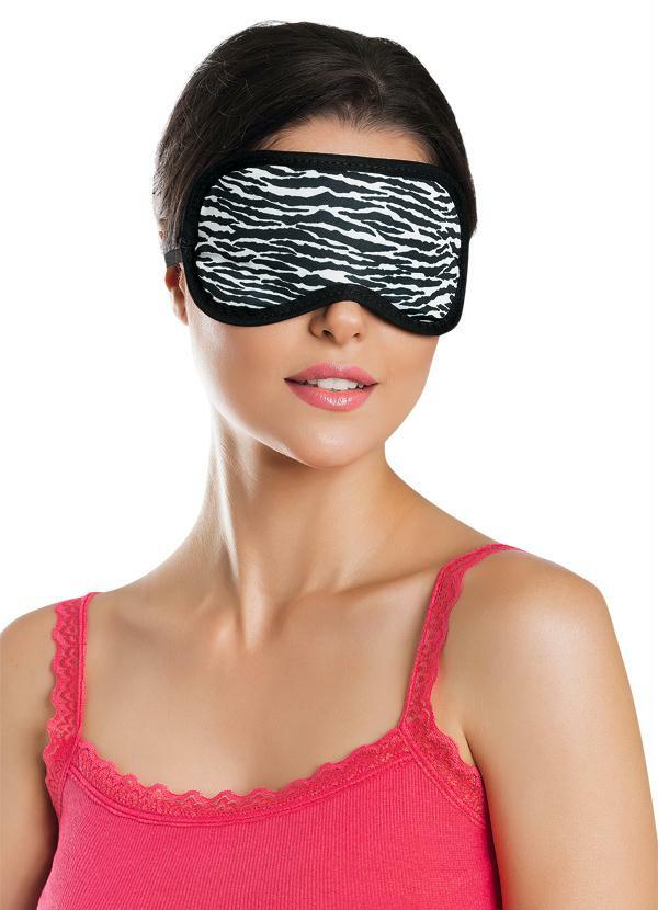 Lar e Lazer - Máscara de Descanso para os Olhos Zebra