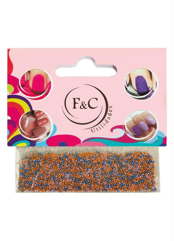 Lar e Lazer - Bolinhas para Fazer Unhas de Caviar Colorido