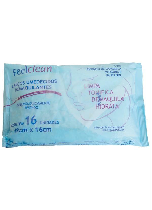 Lar e Lazer - Pacote com 16 Lenços Demaquilantes