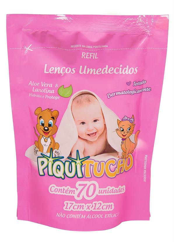 Lar e Lazer - Refil com 70 Lenços Umedecidos sem Álcool
