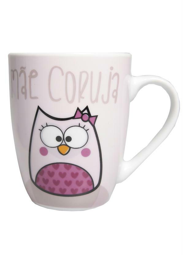 Uatt? - Caneca 300 Ml Mãe Coruja