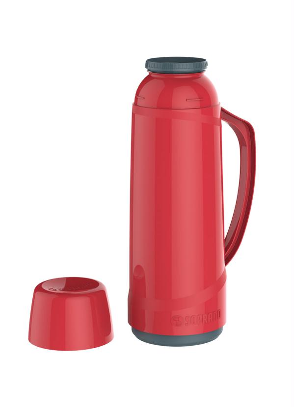 Soprano - Garrafa Térmica Cristal 1 Litro 2