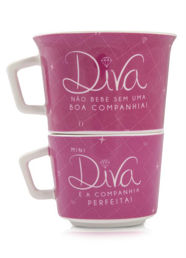 Uatt? - Kit Canecas Uatt Diva e Mini Diva