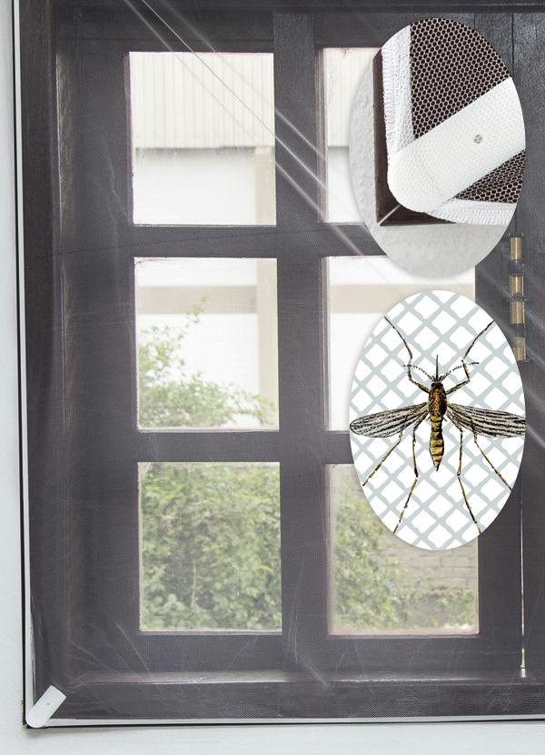 Lar e Lazer - Tela Mosquiteiro 100 X 150 cm