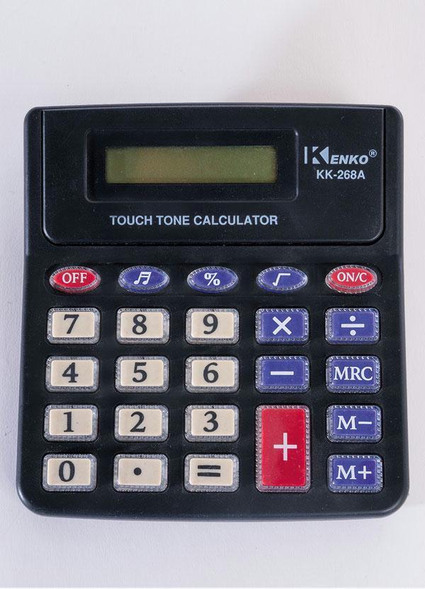Lar e Lazer - Calculadora Preta
