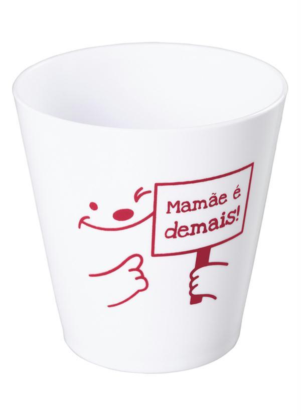 Lar e Lazer - Copo Plástico Branco Personalizado 300ml