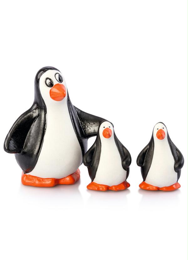 Lar e Lazer - Enfeite Família de Pinguins