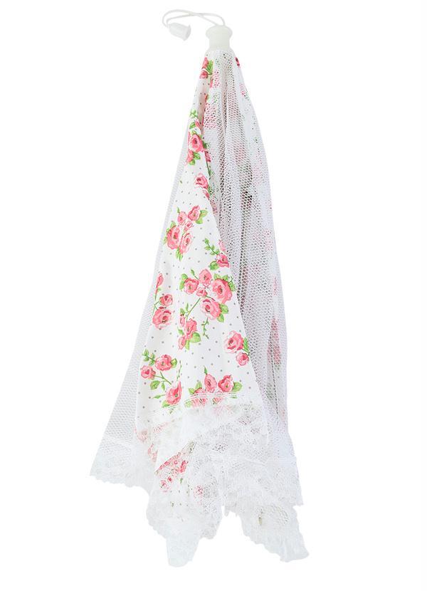 Lar e Lazer - Enfeite para Cobrir Bolos Estampa Floral 4