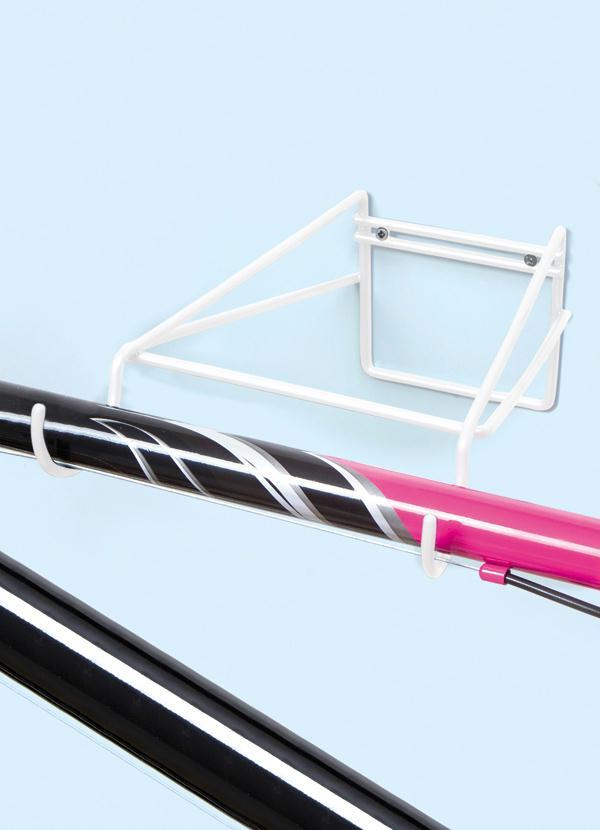 Lar e Lazer - Guincho de Parede para Bicicleta Branco