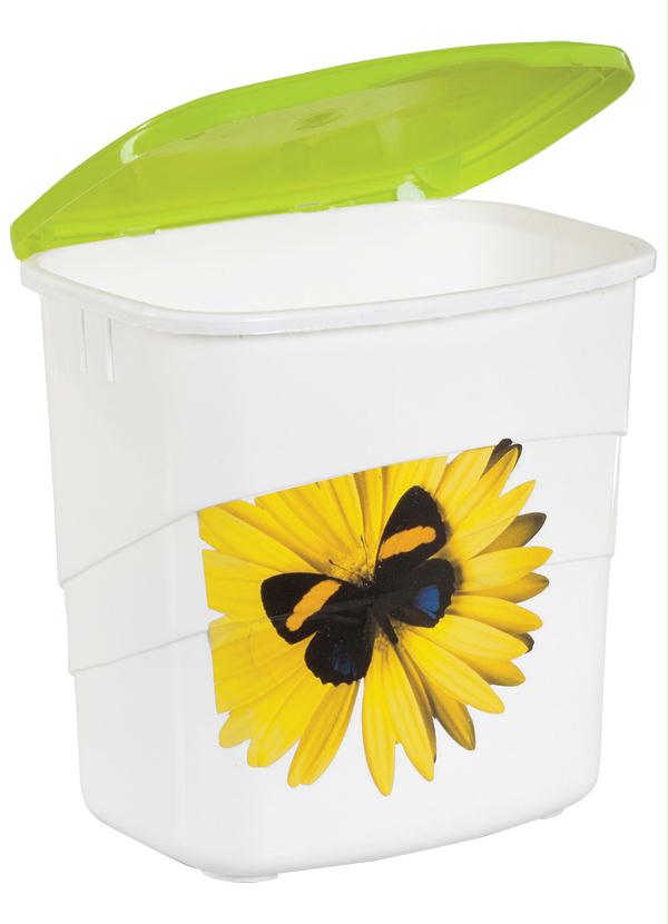 Lar e Lazer - Lixeira Retangular com Tampa