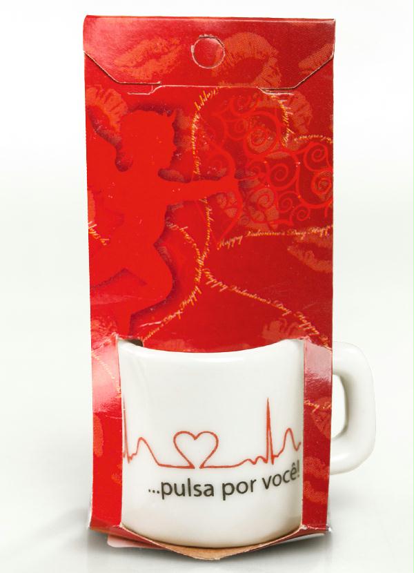 Lar e Lazer - Mini Caneca Meu Coração Pulsa Por Você 2