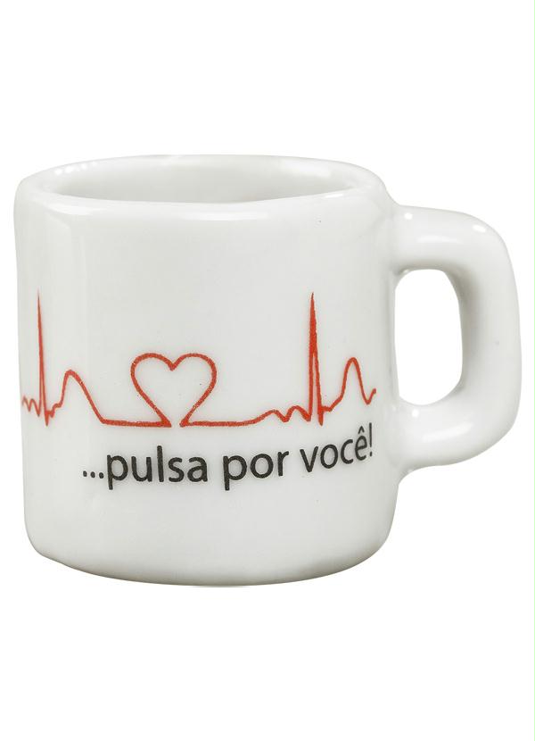 Lar e Lazer - Mini Caneca Meu Coração Pulsa Por Você 4