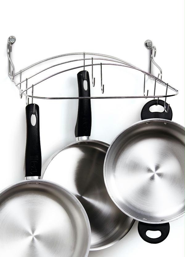 Lar e Lazer - Paneleiro Fixo de Parede em Aço 1