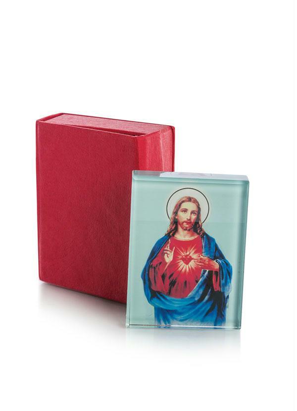 Lar e Lazer - Peso de Papel Vidro Cristo