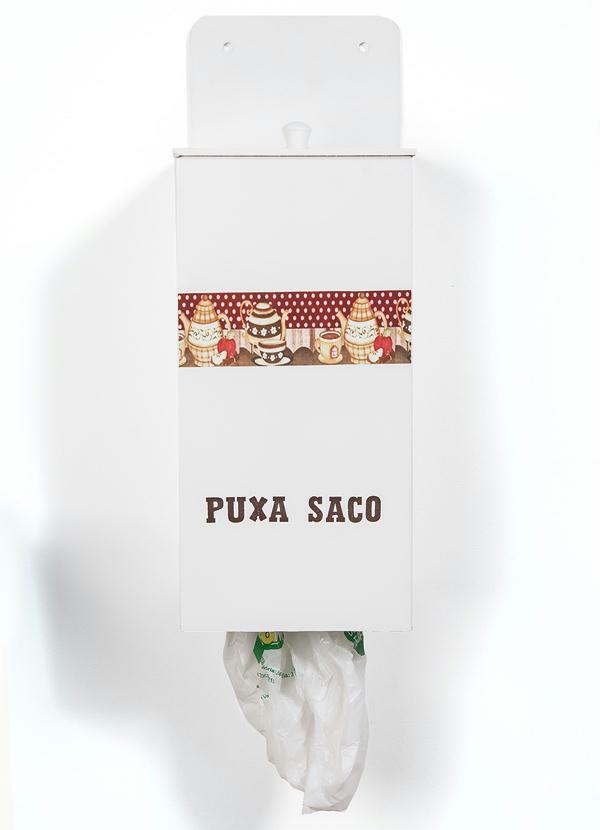 Lar e Lazer - Puxa Saco em Madeira Branco