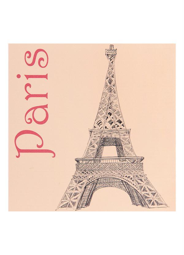Lar e Lazer - Quadro para Decoração Paris