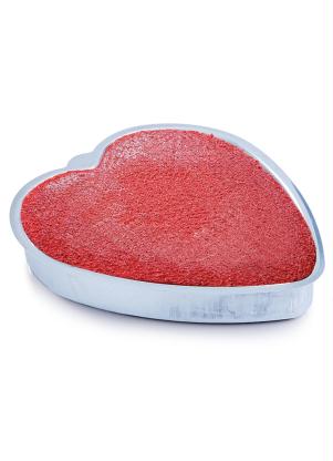 Lar e Lazer - Assadeira Ballerine Coração Prata Nº2 - LAR E LAZER