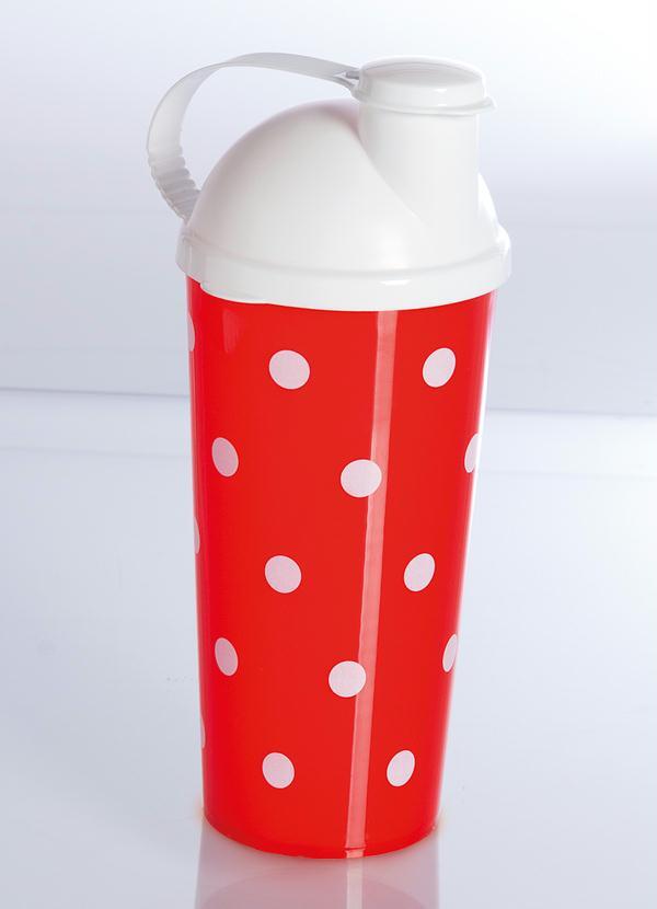 Lar e Lazer - Copo Mix Shake Vermelho
