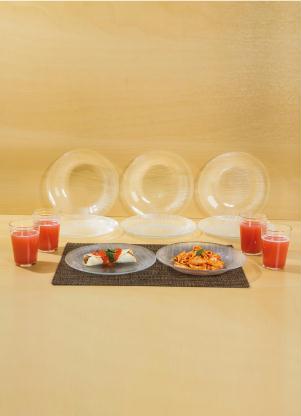 Jogo de Jantar Duralex 12 Peças - DURALEX