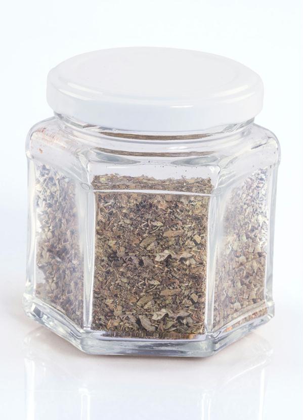 Lar e Lazer - Pote Sextavado em Vidro com Tampa 2