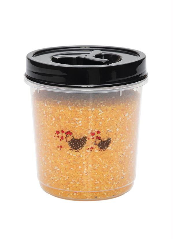 Lar e Lazer - Kit Potes Mantimentos Galinha 4 Potes 4