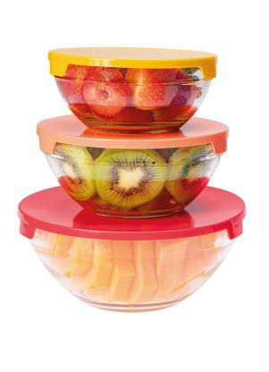 Mundo Lar - Kit Tigelas Multicolors 5 Peças - MUNDO LAR