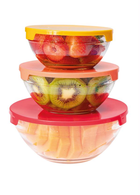 Mundo Lar - Kit Tigelas Multicolors 5 Peças 2