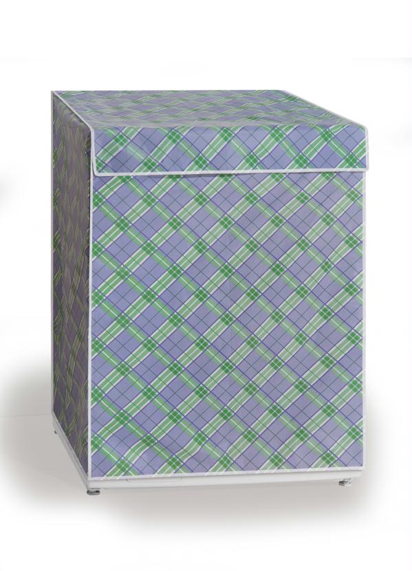 Lar e Lazer - Capa para Máquina de Lavar M Forrada Xadrez 1 Pe