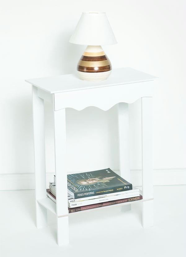 Lar e Lazer - Aparador Branco em Mdf