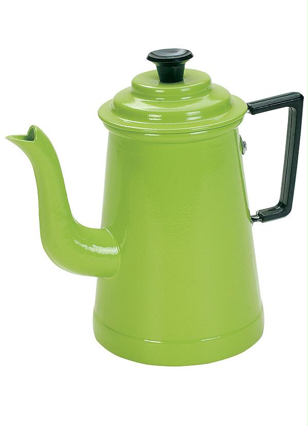 Lar e Lazer - Bule em Alumínio Pintado Verde