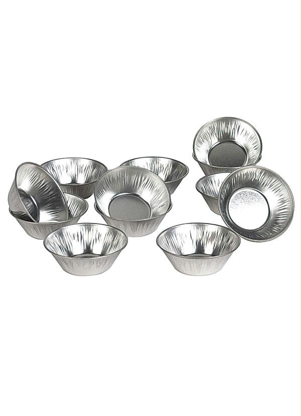 Lar e Lazer - Kit com 12 Formas Lisas para Empadas