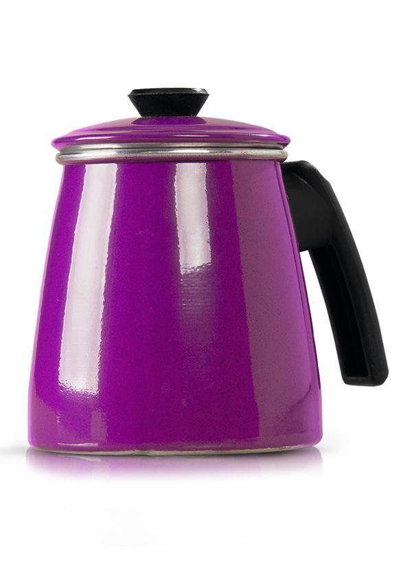 Lar e Lazer - Mini Leiteira Roxa com Tampa